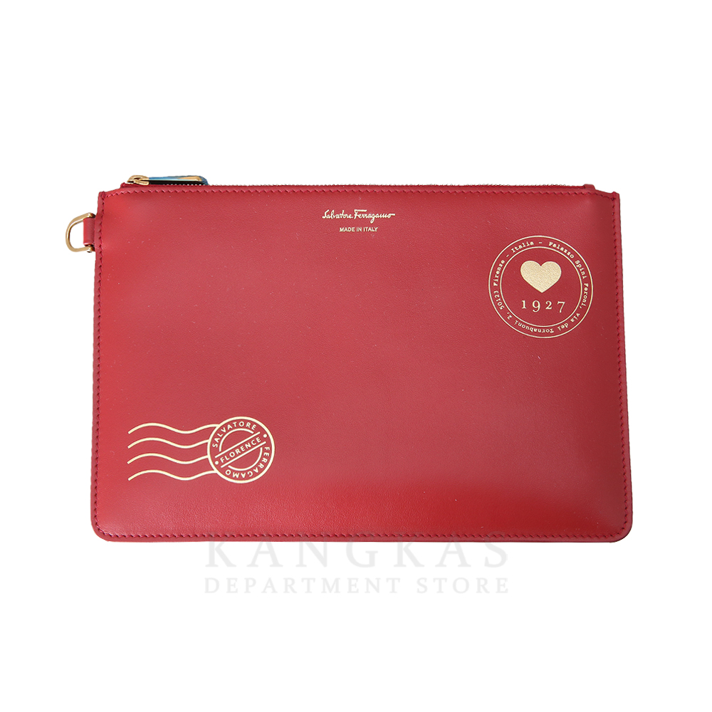 FERRAGAMO(USED)페레가모 간치니 샌드 토트백